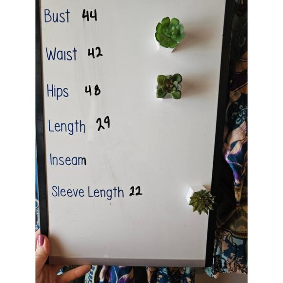 Soft Surroundings sz medium Apolline gauze tunic long sleeve embroidered new - Picture 8 of 8